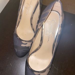 Jessica Simpson Camouflage Pumps